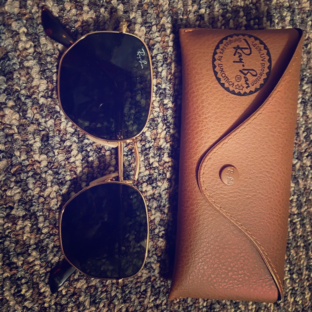 Ray Ban hexagon sunglasses!